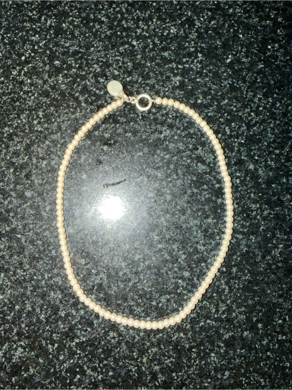 Ralph Lauren Cream Pearl Bead Necklace